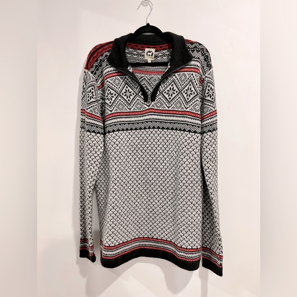 Artesania Made in Peru 1/4 Zip sweater - Size XL EUC